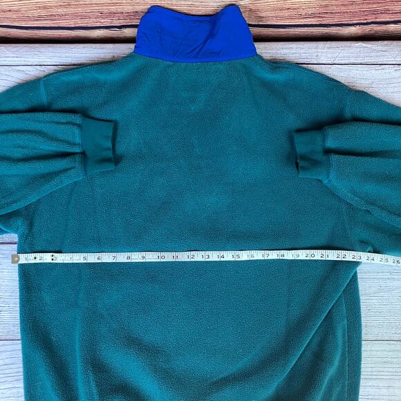 Vintage 1990s Tommy Hilfiger Quarter Zip Fleece Pullover - Picture 5 of 8